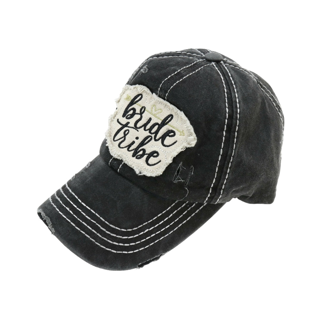 Distressed Bride Tribe Patch CC Ball Cap BA2019BT