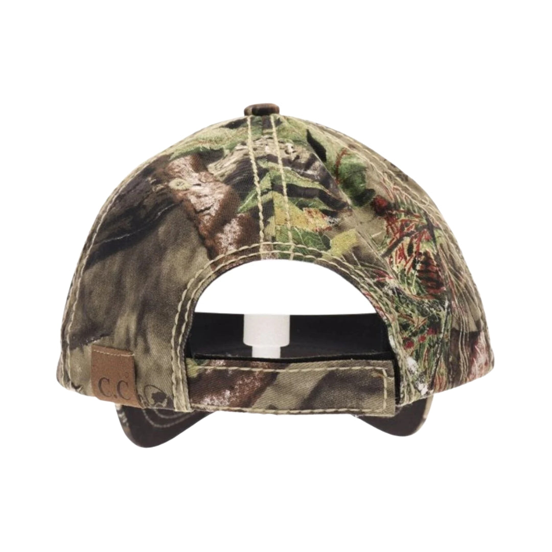 C.C MOSSY OAK Mini Break-Up Camouflage Ball Cap BA935