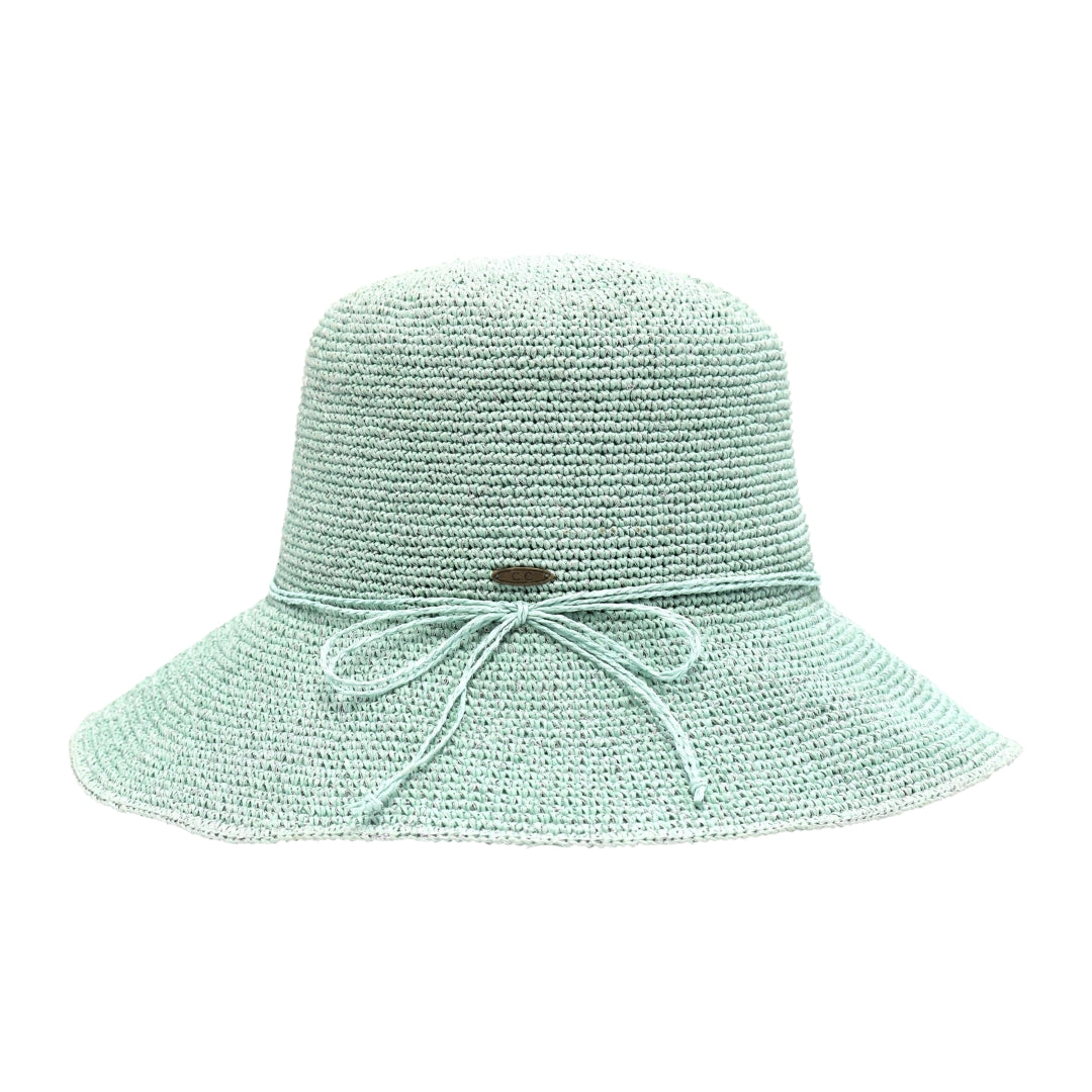 Lurex Cloche Sun Hat ST3013