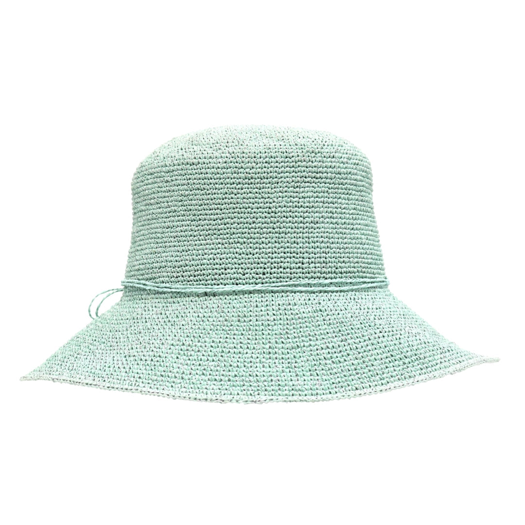 Lurex Cloche Sun Hat ST3013