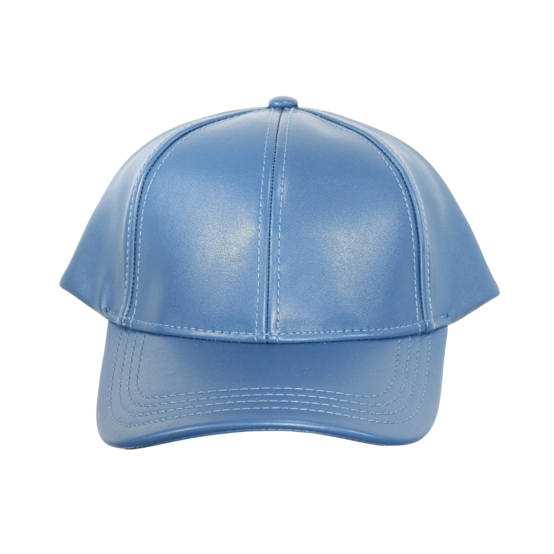 Faux Leather CC Ball Cap BA4