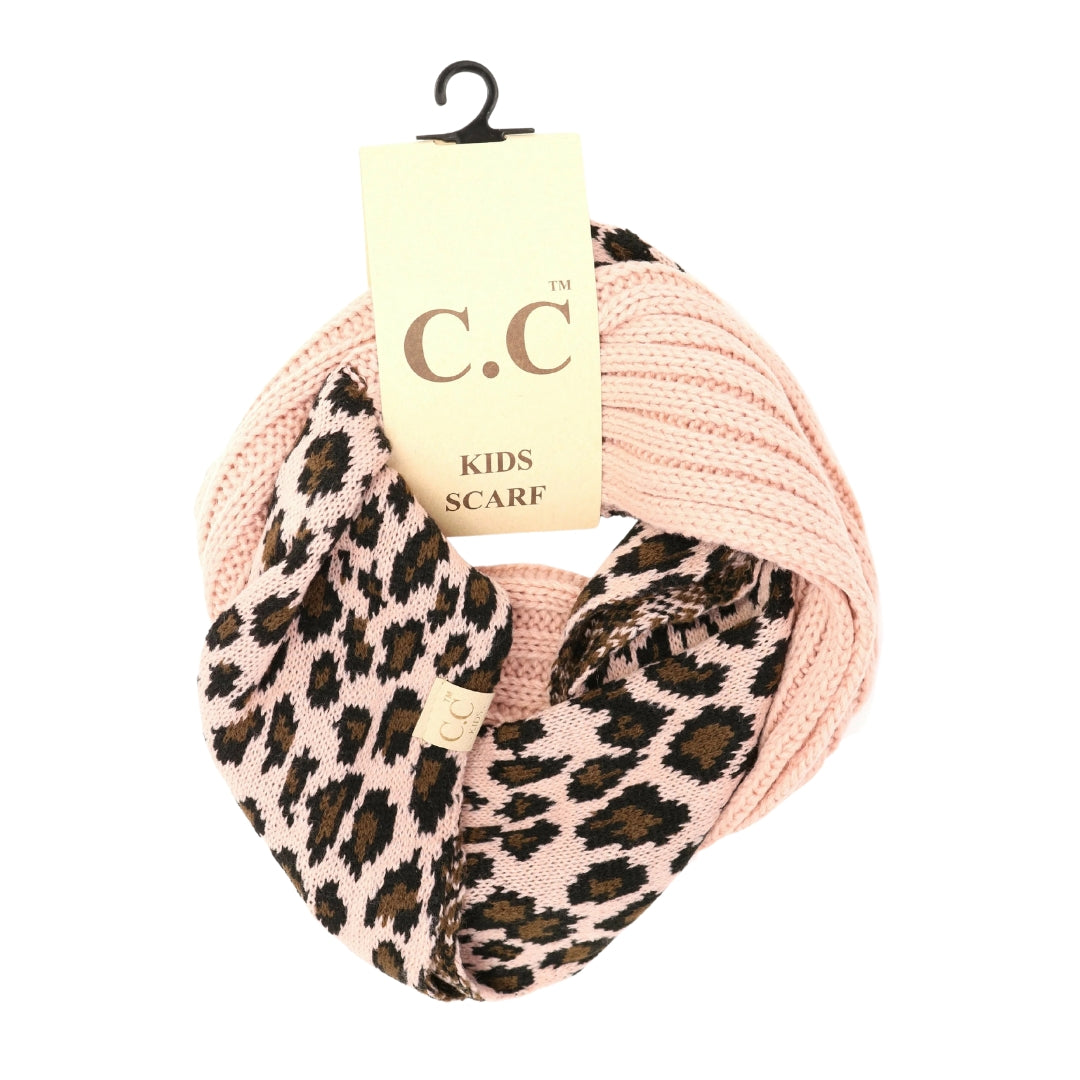 KIDS Leopard Print CC Infinity Scarf KIDSSF80