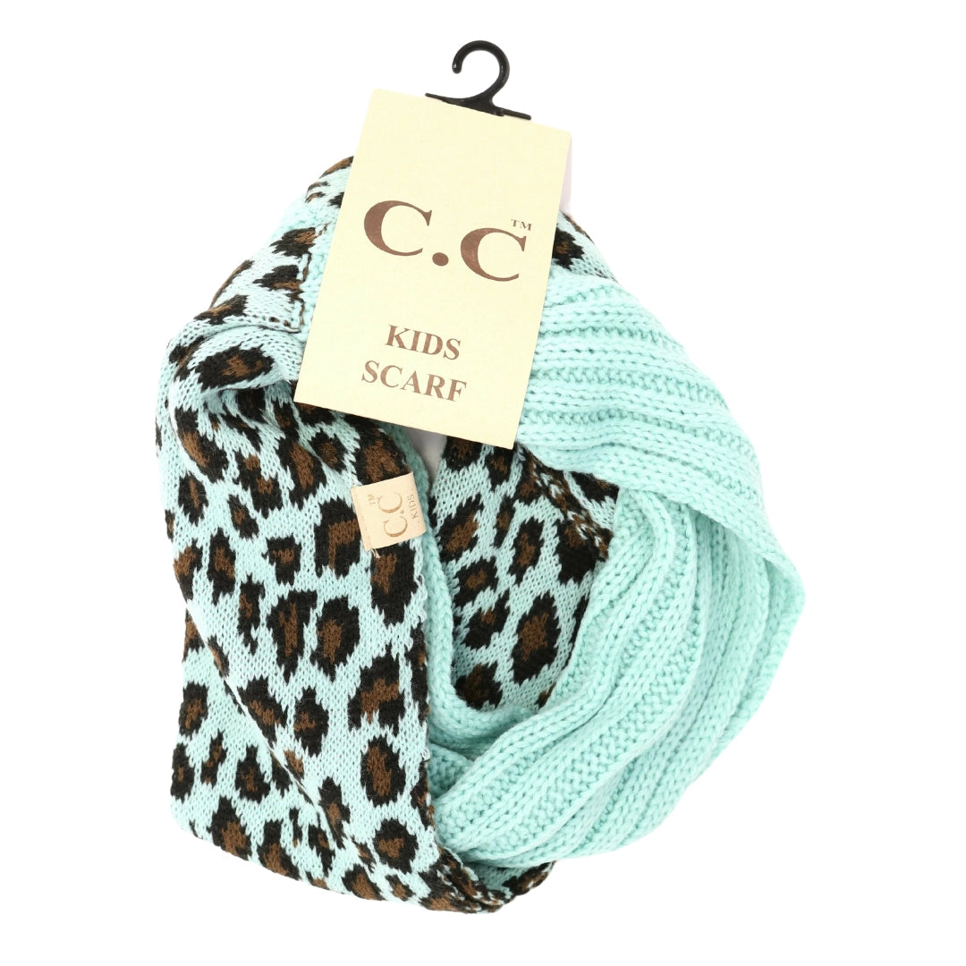 KIDS Leopard Print CC Infinity Scarf KIDSSF80