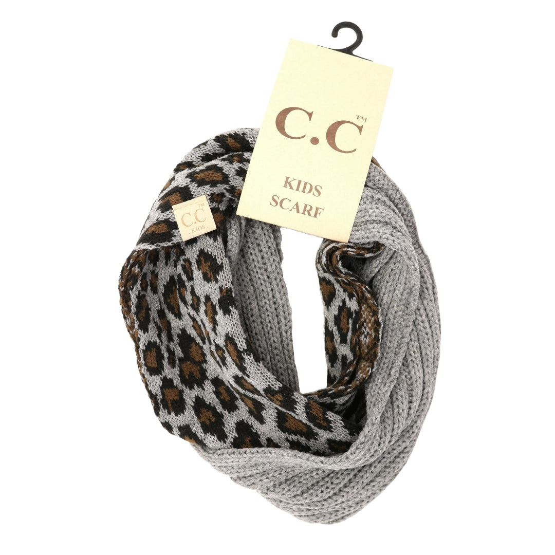 KIDS Leopard Print CC Infinity Scarf KIDSSF80