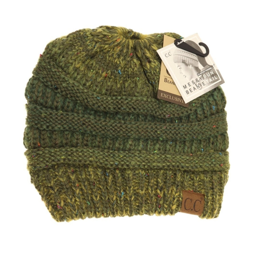 Flecked Ombre CC Beanie Tail MB817