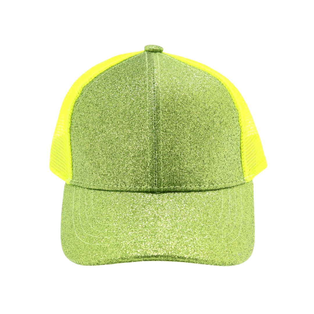 Kids Glitter High Ponytail CC Ball Cap KIDSBT6