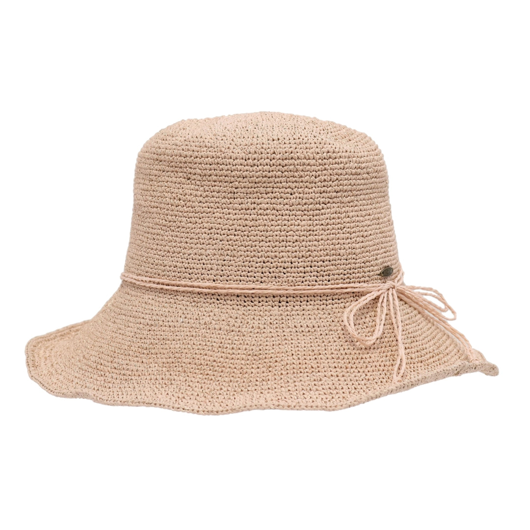 Lurex Cloche Sun Hat ST3013