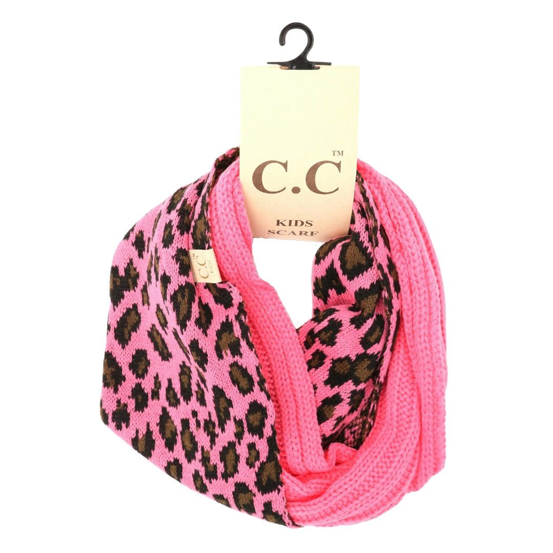 KIDS Leopard Print CC Infinity Scarf KIDSSF80