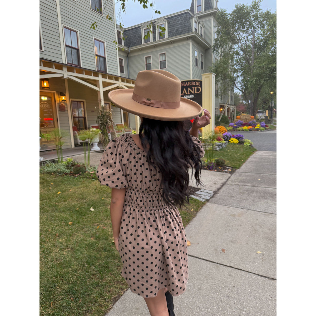 Rolled Edge Brim C.C Vegan Felt Hat VFE0006