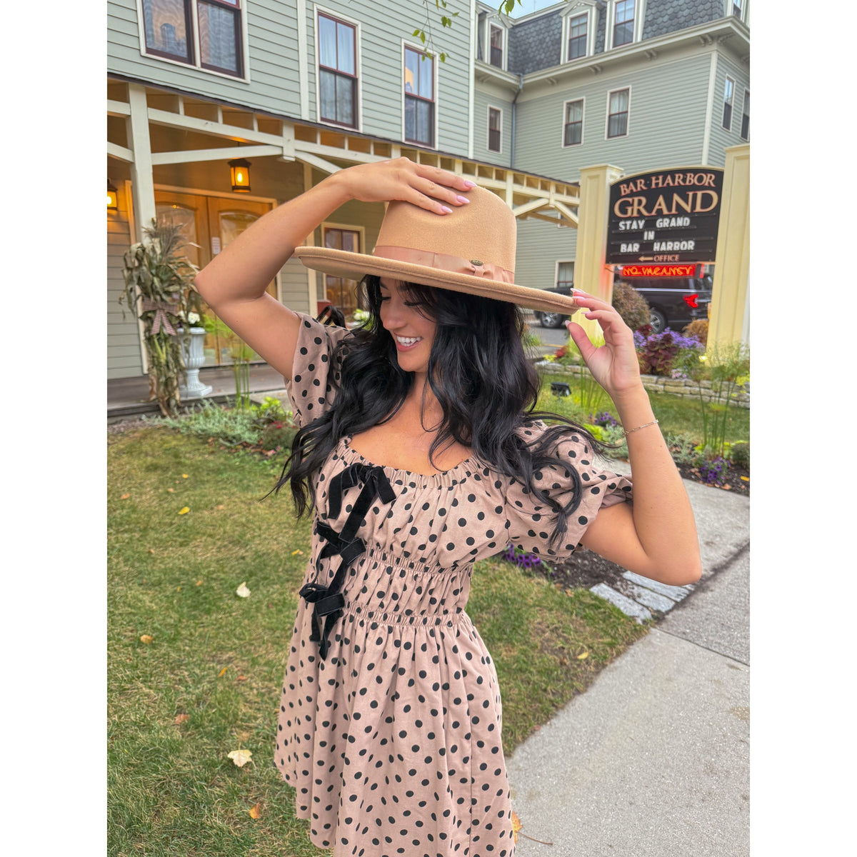 Rolled Edge Brim C.C Vegan Felt Hat VFE0006