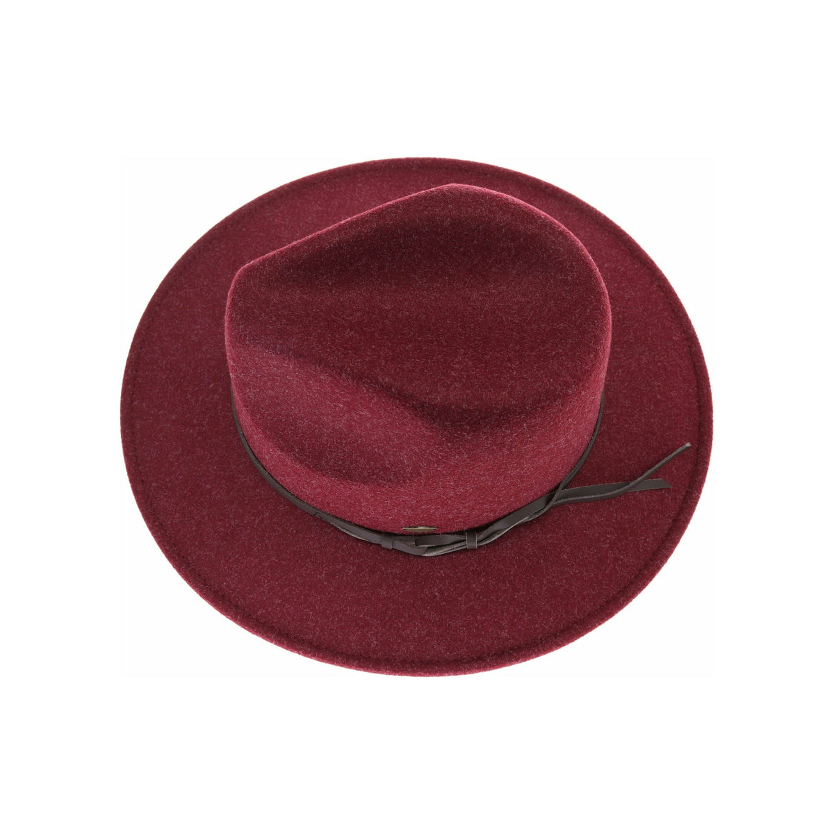 Hitch Knot Trim Vegan Fabric C.C Panama HAT WF4