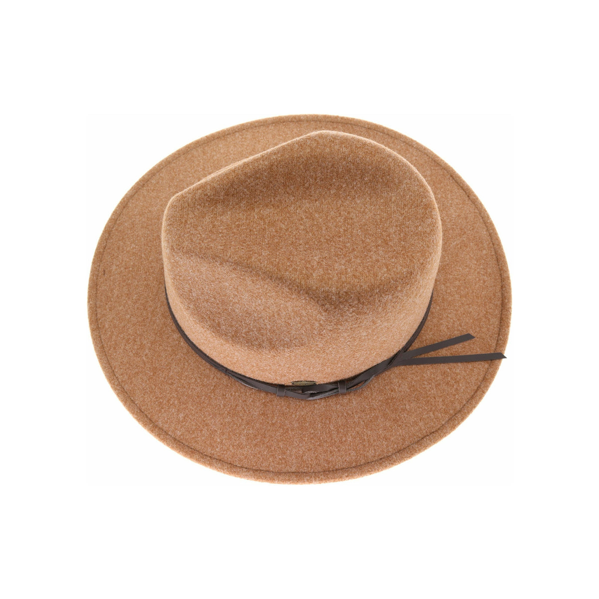 Hitch Knot Trim Vegan Fabric C.C Panama HAT WF4