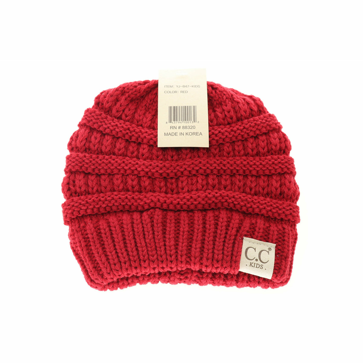 Kids Solid CC Beanie YJ847KIDS