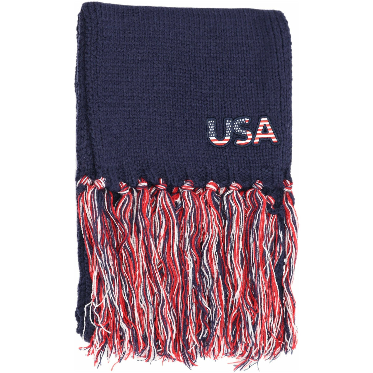 USA Scarf with Tassels SF2063