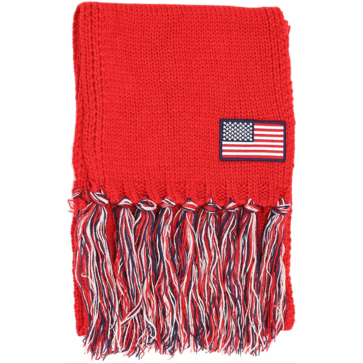 USA Scarf with Tassels SF2063