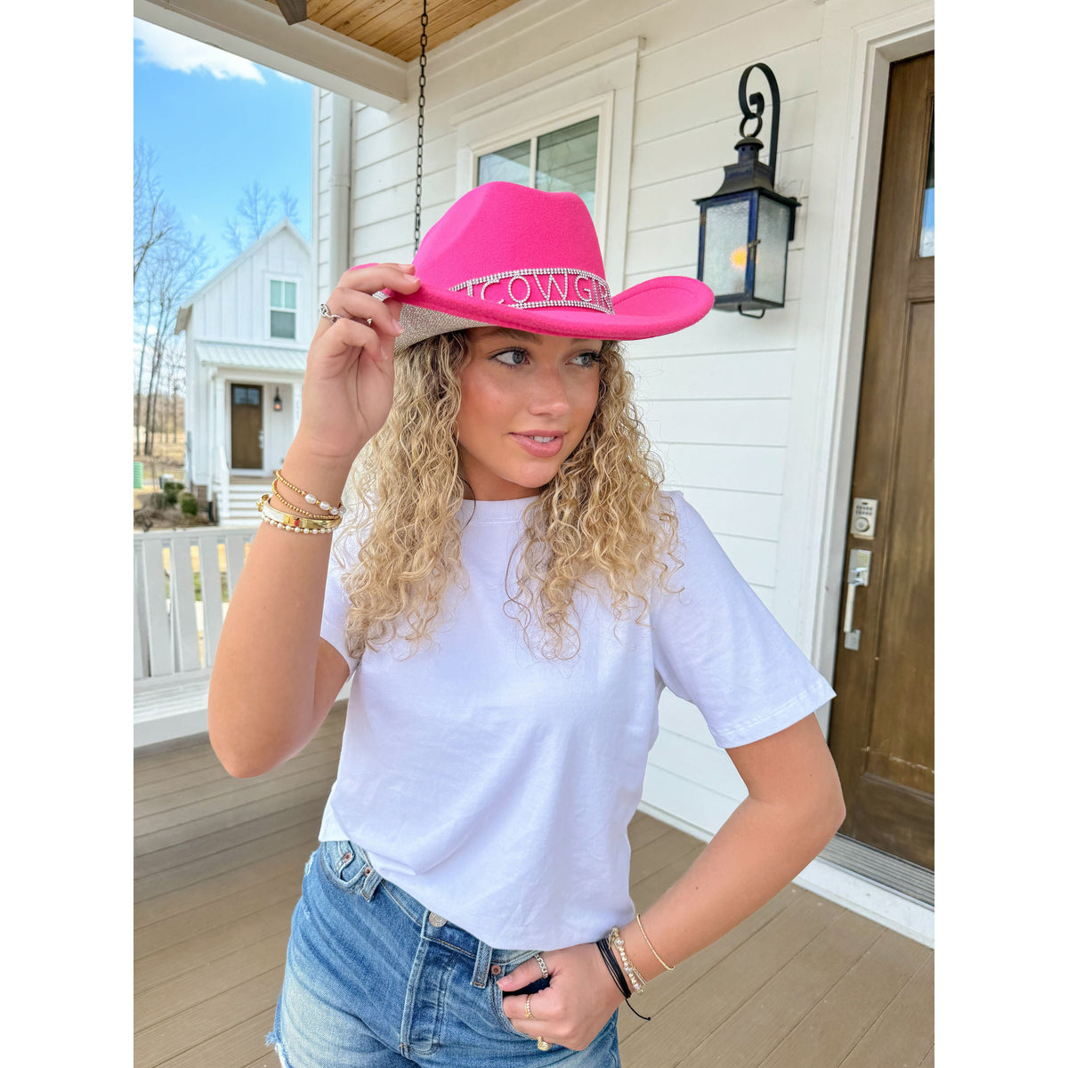 Cowgirl Sequin Cowboy Hat VCC0079