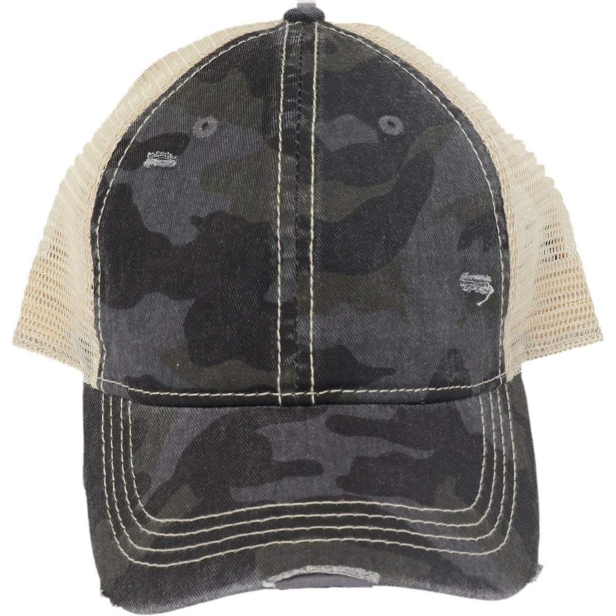 Camouflage Mesh Back Classic CC Ball Cap BA914