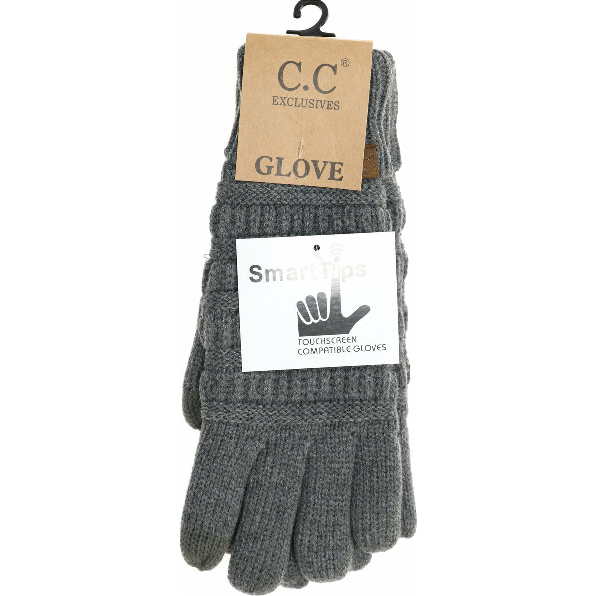 Knit CC Gloves with Lining G25