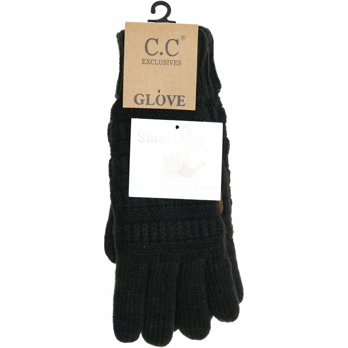 Knit CC Gloves with Lining G25