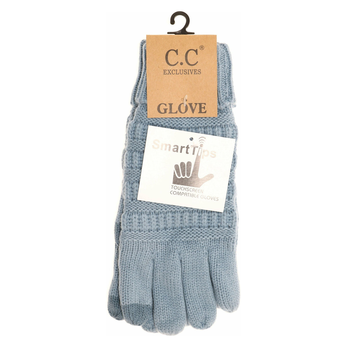 Knit CC Gloves with Lining G25